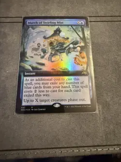 March of Swirling Mist (Extended Art) Kamigawa: Neon Dynasty Foil - Image 1