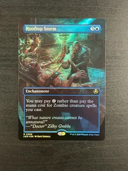 Rooftop Storm 0306 INR Borderless Foil - Image 1