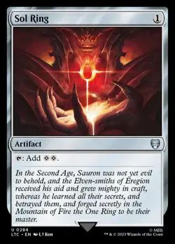MTG - Sol Ring - The Lord of the Rings - X1 - (LP) - #L6543 - Image 1