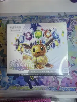 Pokemon Scarlet & Violet Prismatic Evolutions Elite Trainer Box ETB - New/Sealed - Image 1