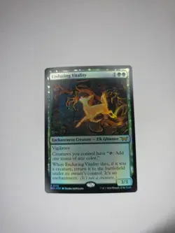 Enduring Vitality - Duskmourn: House of Horror - Near Mint Foil - MTG Magic - Image 1