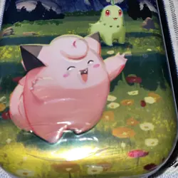 ASCENDED HEROES MINI TIN CLEFAIRY/CHIKORITA ART NEW POKEMON TCG (FREE-SHIPPING) - Image 2