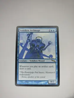 Vedalken Archmage - Mirrodin - #055 - Light Play - MTG Magic the Gathering - Image 1