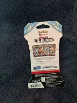 Pokemon TCG Scarlett & Violet Stellar Crown Sealed Booster Pack | Factory Sealed - Image 2