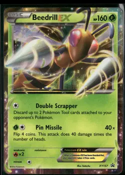 Beedrill EX XY157 Holo Promo XY Promo Pokemon Near Mint - Image 1