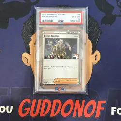 💎PSA 10 GEM MINT 2023-2024 Pokemon Play! Prize Pack BOSS'S ORDERS #172 ERROR - Image 1