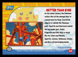 NM - Topps Pokemon Better Than Ever #56 The First Movie (Blue Logo) - Image 2