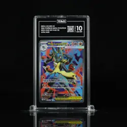 MEGA LUCARIO EX ULTRA RARE #160/132 - 2025 ENG POKEMON MEGA EVOLUTION TAG GEM 10 - Image 1