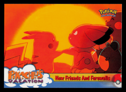 NM - Topps Pokemon New Friends And Farewells #59 The First Movie (Blue Logo) - Image 1
