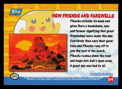 NM - Topps Pokemon New Friends And Farewells #59 The First Movie (Blue Logo) - Image 2