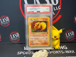 1999 Pokemon Jungle #3 Flareon-Holo PSA 9 - Image 1