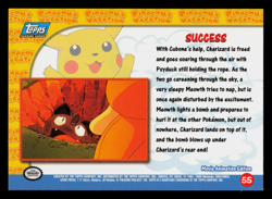NM - Topps Pokemon Success #55 The First Movie (Blue Logo) - Image 2
