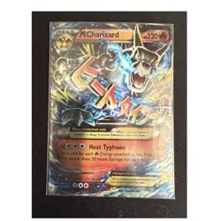 Nintendo Pokemon TCG M Charizard-EX Holo Lot of 2 (EX Mega) 12/83 & 69/106 2-4-1 - Image 1