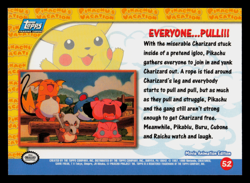 NM - Topps Pokemon Everyone...Pull!!! #52 The First Movie (Blue Logo) - Image 2