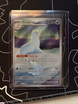 Pokemon TCG Dewgong 97/94 Illustration Rare Pokemon Phantasmal Flames English NM - Image 1