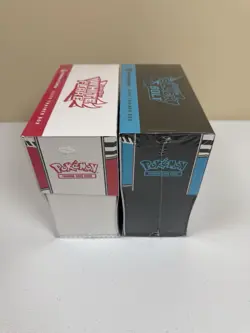 Black Bolt and White Flare POKEMON CENTER ETB Elite Trainer Box SEALED SET - Image 3