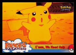 NM - Topps Pokemon C'mon, We Need Help #53 The First Movie (Blue Logo) - Image 1