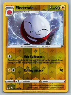 Electrode 57/192 Rebel Clash Uncommon Reverse Holo Pokemon TCG 2020 - Image 1