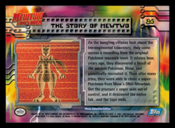 NM - Topps Pokemon The Story of Mewtwo #24 The First Movie (Blue Logo) - Image 2