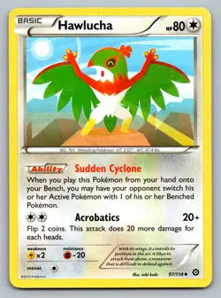 Pokemon TCG XY - Steam Siege Hawlucha 97/114 - Image 1