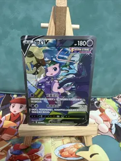 Pokemon TCG S-Chinese Mew V 138/132 CS4bC SR Holo Full Alt Art NM Sword&Shield - Image 1
