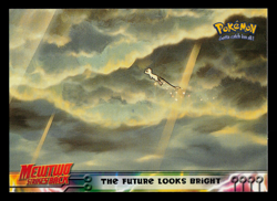 NM - Topps Pokemon The Future Looks Bright #41 The First Movie (Blue Logo) - Image 1