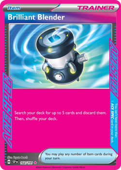 BRILLIANT BLENDER 164/191 ACE SPEC RARE SURGING SPARKS POKEMON NEAR MINT - Image 1