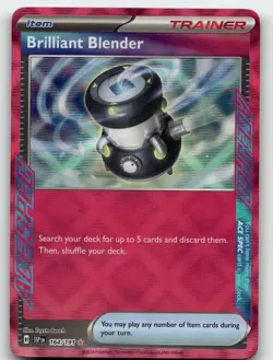 BRILLIANT BLENDER 164/191 ACE SPEC RARE SURGING SPARKS POKEMON NEAR MINT - Image 2