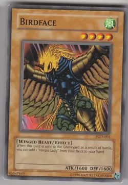 YU-GI-OH Birdface Common englisch PGD-005 Vogelkopf - Image 1