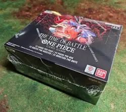 ONE PIECE The Time of Battle booster box, factory sealed, Bandai, 2026 - Image 2