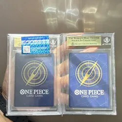 Bandai One Piece Promos Monkey D. Luffy BGS 10 Holo JP P-110 ST21-014 - Image 2