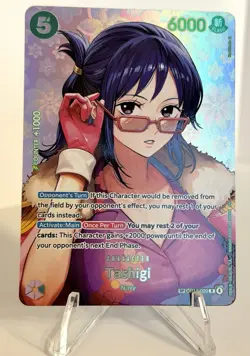 Bandai One Piece Tashigi OP14-029 OP-16 SP Rare Alt Art OP16 the time of battle - Image 1