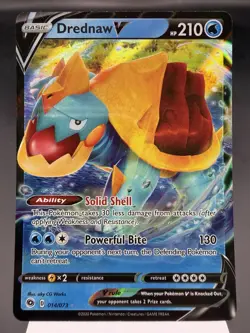 Drednaw V 014/073 - Ultra Rare - SWSH Champions Path Pokemon Card NM - Image 1