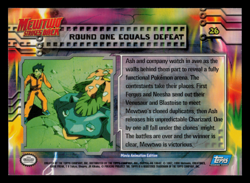 NM - Topps Pokemon Round One Equals Defeat #26 The First Movie (Blue Logo) - Image 2