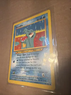 Totodile 85/105 Pokemon TCG Neo Destiny LP+ /NM Vintage 2002 Card - Image 2
