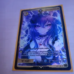 VCard TCG First Edition Rising Stars Gamersupps 9 Foil Vtuber Card Cottontail Va - Image 2