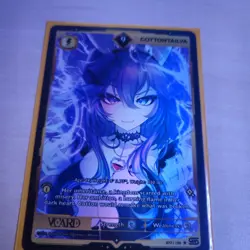 VCard TCG First Edition Rising Stars Gamersupps 9 Foil Vtuber Card Cottontail Va - Image 4