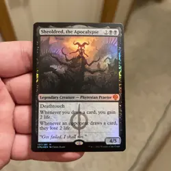 Sheoldred, the Apocalypse -Foil Near Mint MTG Dominaria United - Image 1