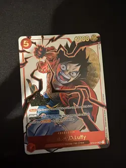 3rd Anniversary One Piece Luffy Winner Promo Card English sealed - Image 1