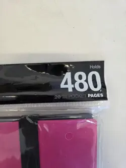 Ultra PRO Eclipse 12-Pocket Pink PRO-Binder for 480 Cards Standard Size - Image 2
