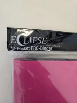 Ultra PRO Eclipse 12-Pocket Pink PRO-Binder for 480 Cards Standard Size - Image 3
