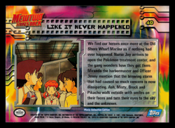 NM - Topps Pokemon Like It Never Happened #40 The First Movie (Blue Logo) - Image 2