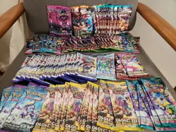 105x Pokemon Booster Pack Lot SEALED Cards Variety Set Bundle Collection KOREAN - Image 1
