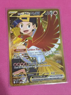 Pokemon TCG Ethan's Ho-Oh EX Card 239/182 Sv10: Destined Rivals - Image 1