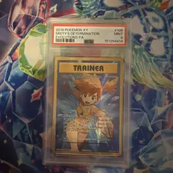 Misty's Determination Trainer 108/108 XY Evolutions 2016 Pokemon Card PSA MINT 9 - Image 1