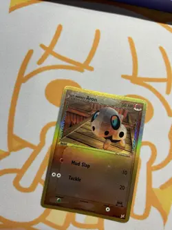 Team Magma's Aron 58/95 -Reverse Holo- Pokemon Card - Image 3