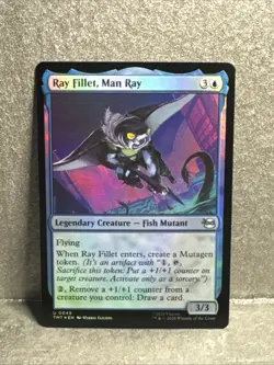 Ray Fillet, Man Ray Teenage Mutant Ninja Turtles Foil - Image 1