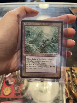 Lake of the Dead MTG Alliances Rare Land Magic The Gathering - Image 1