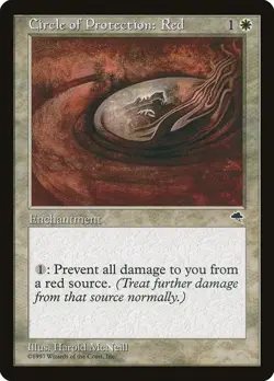 Circle of Protection: Red - Tempest (TMP) - Image 1