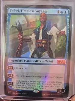 Teferi, Timeless Voyager Core Set 2021 MTG Foil Near Mint - Image 3